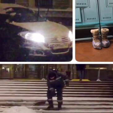La nieve da trabajo…y tiempo